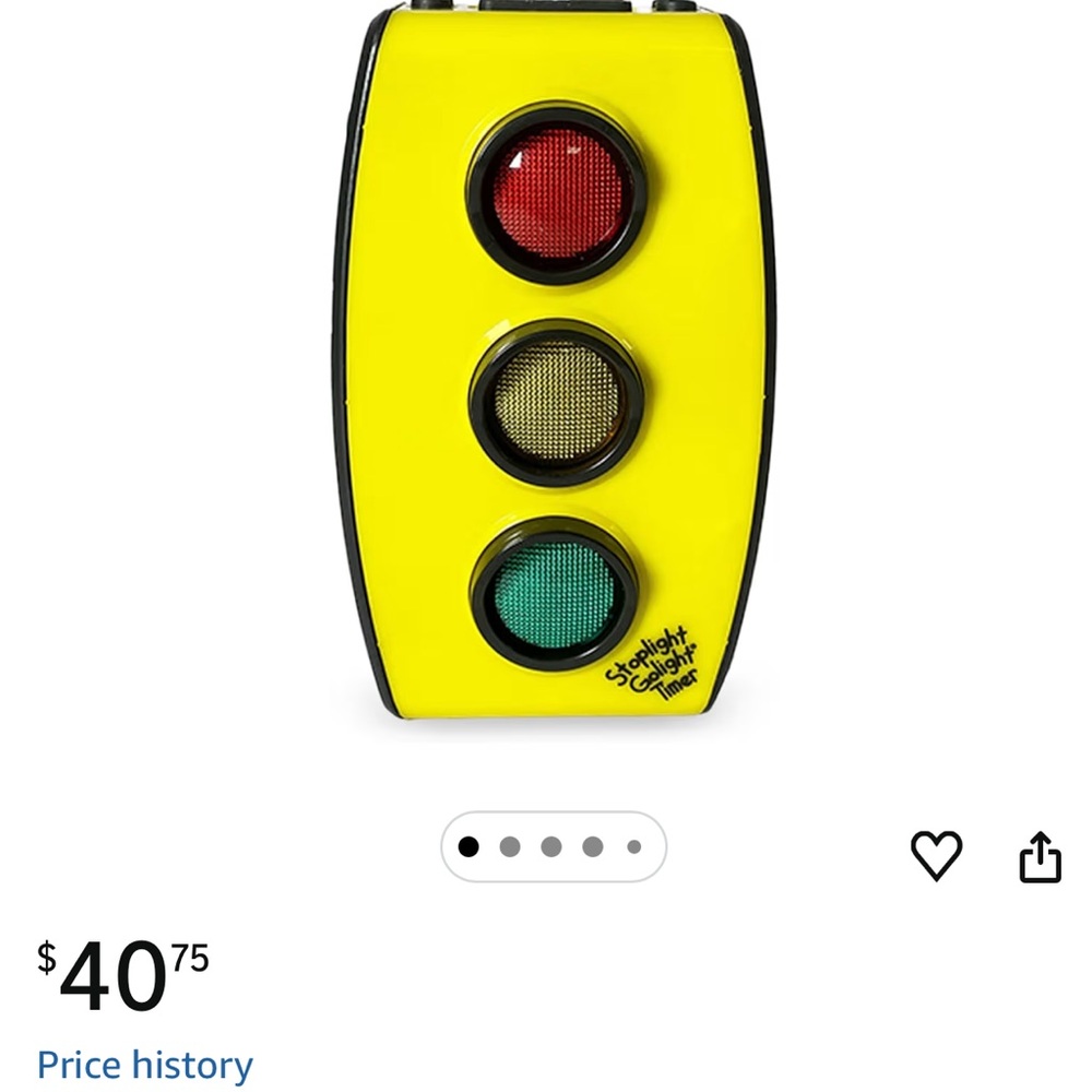 Kids Alarm Clock Timer Traffic Light